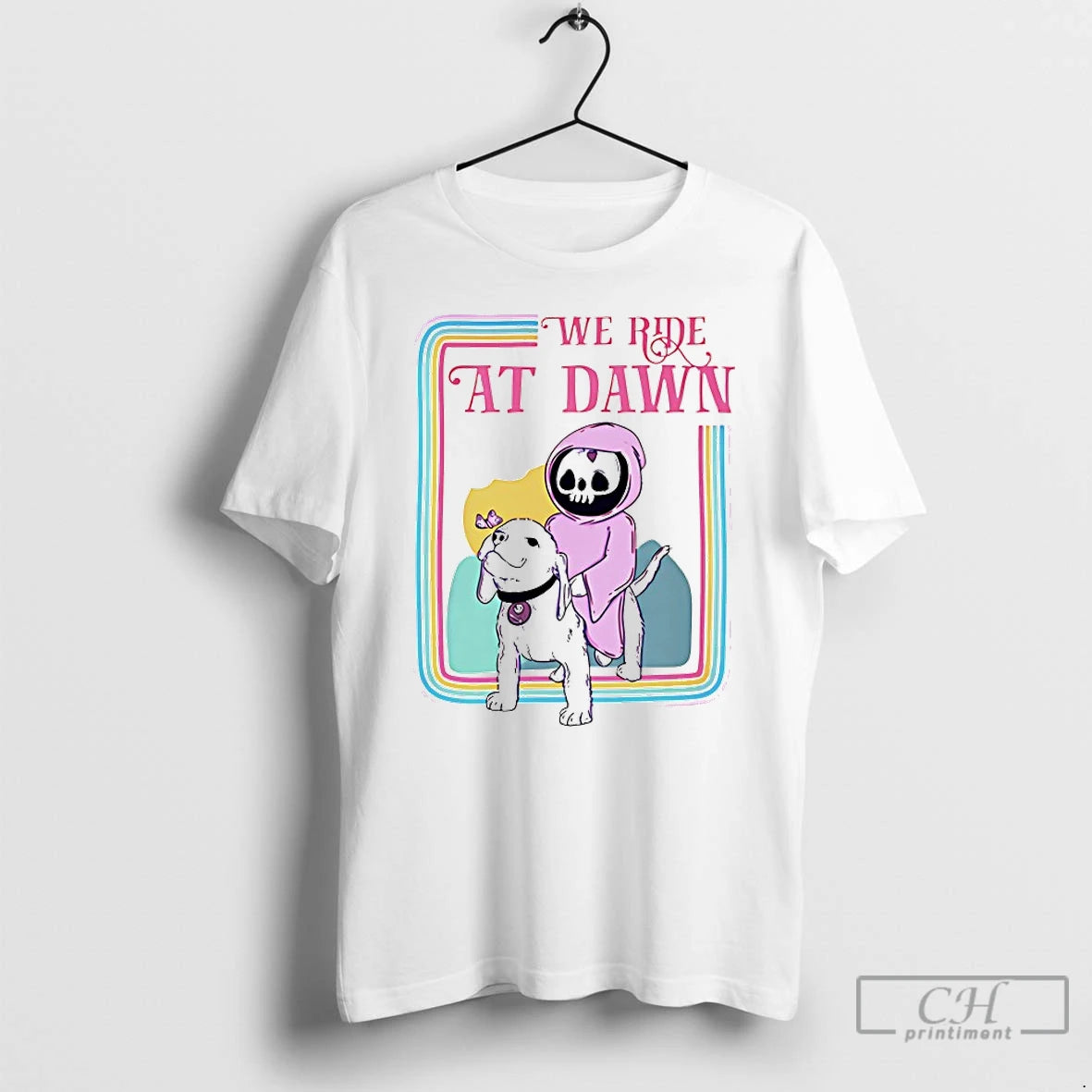 Premium We Ride At Dawn Grim Reaper - clothing by TeeHivey.com