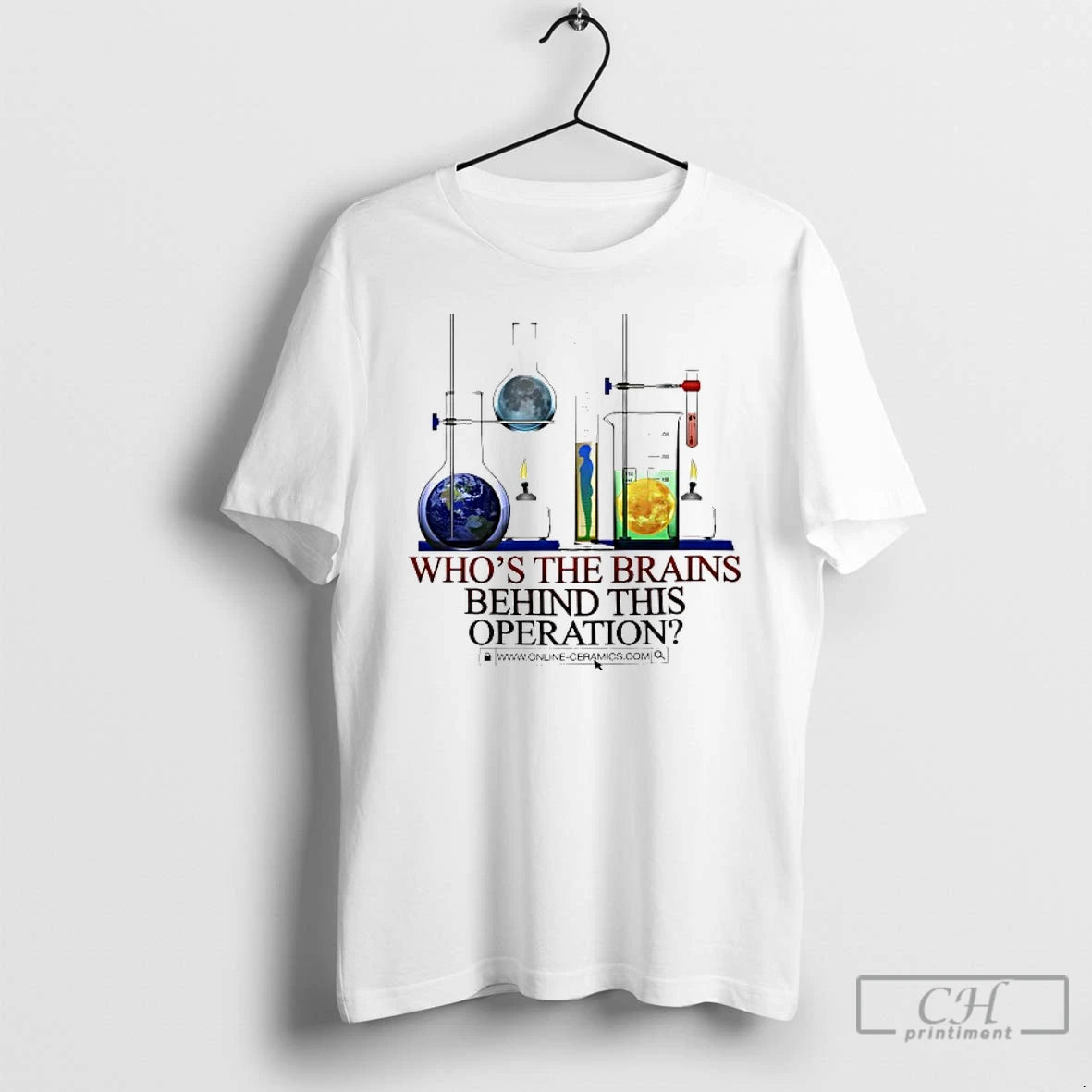 Premium Whos The Brains Behind This Operation T Shirts - clothing by TeeHivey.com