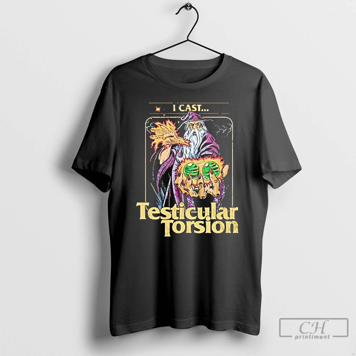 Premium Wizard I Cast Testicular Torsion - clothing by TeeHivey.com