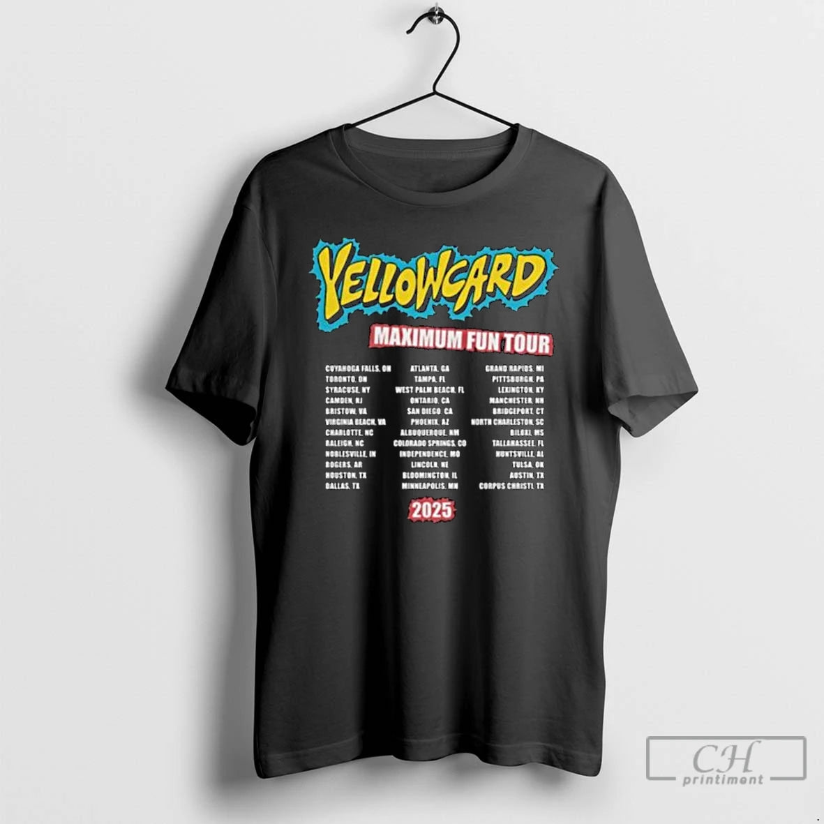 Premium Yellowcard Maximum Fun Tour 2025 - clothing by TeeHivey.com