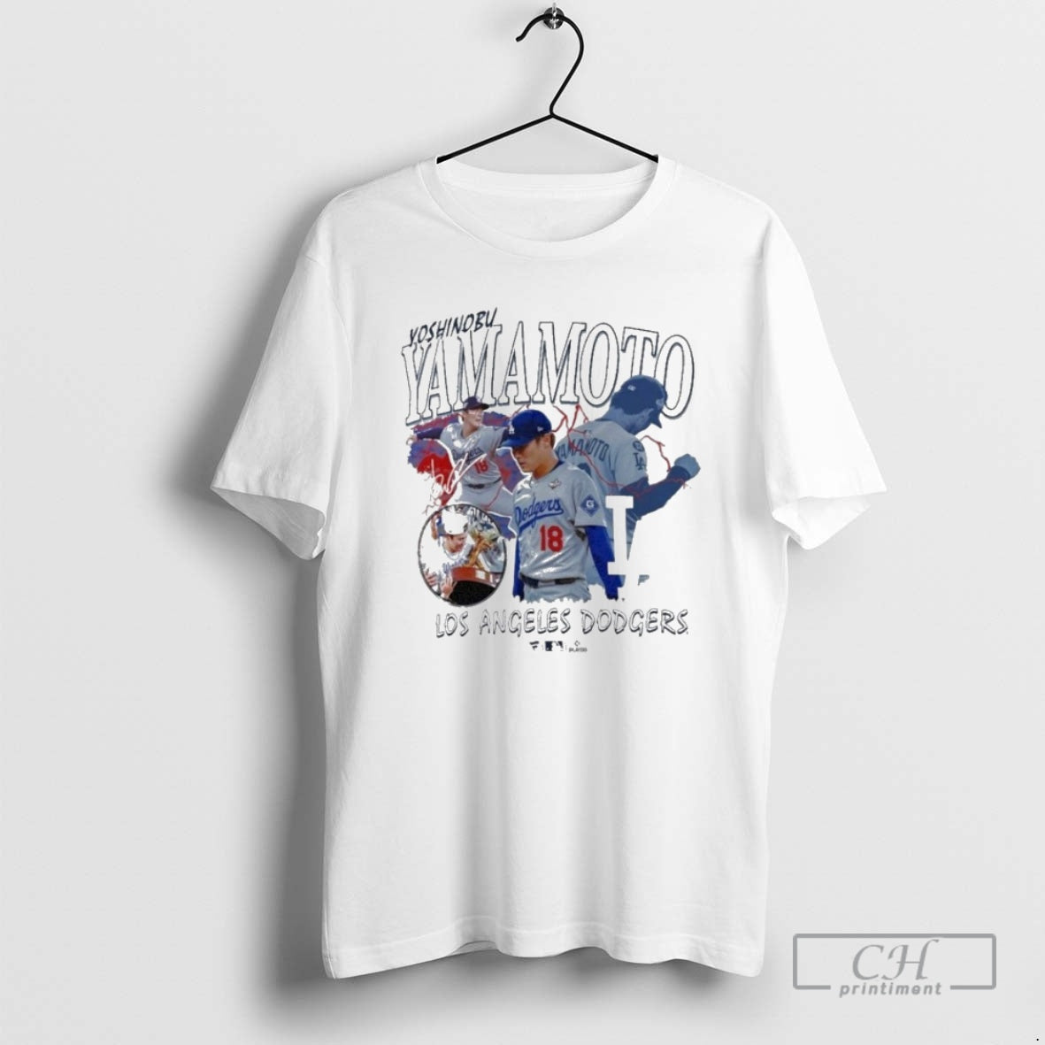 Premium Yoshinobu Yamamoto Los Angeles Dodgers Montage Mlb Shirt Sweater - clothing by TeeHivey.com