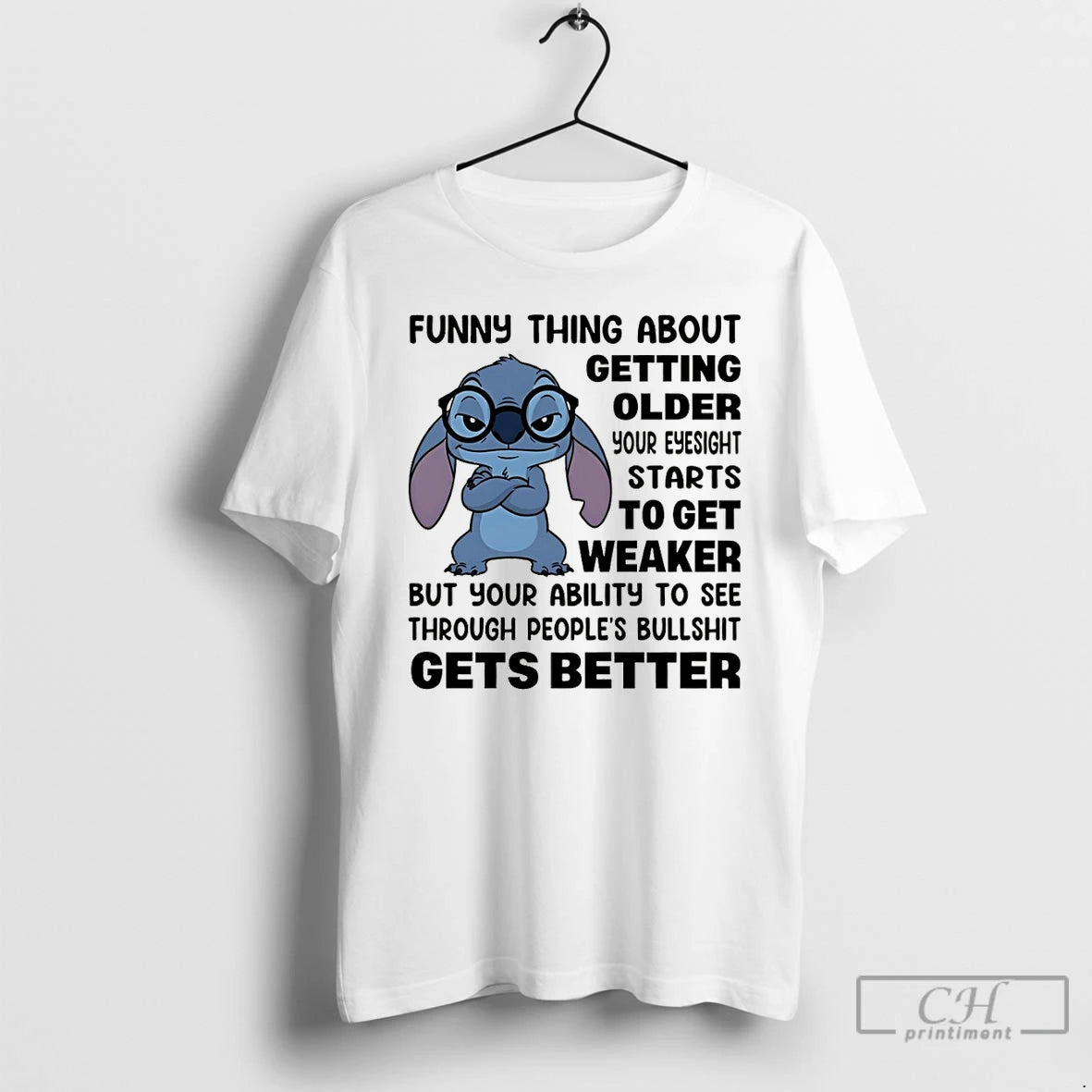 Premium Funny Thing About Getting Older Your Eyesight Starts To Get Weaker But Your Ability - clothing by TeeHivey.com