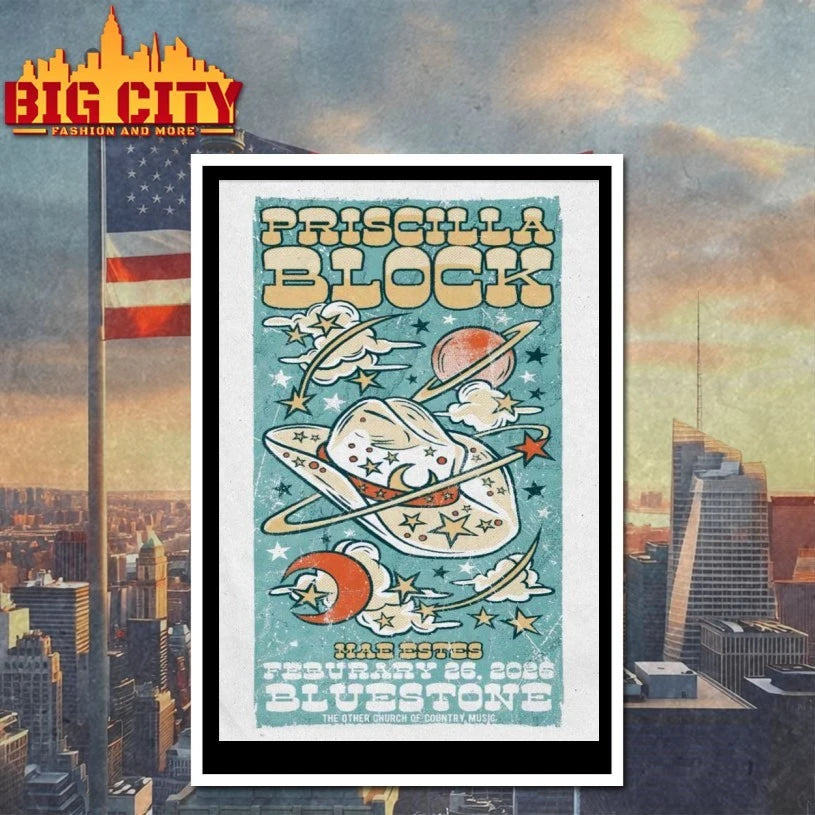 Priscilla Block Feb 26 2026 In Columbus OH Poster T-shirt