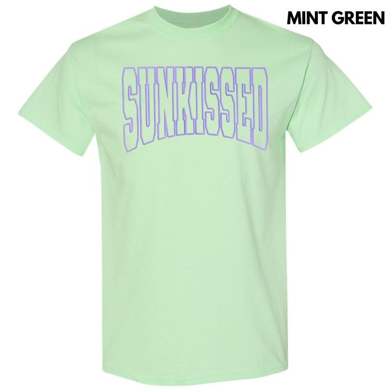 Purple Sunkissed PUFF Gildan Short Sleeve T-Shirt