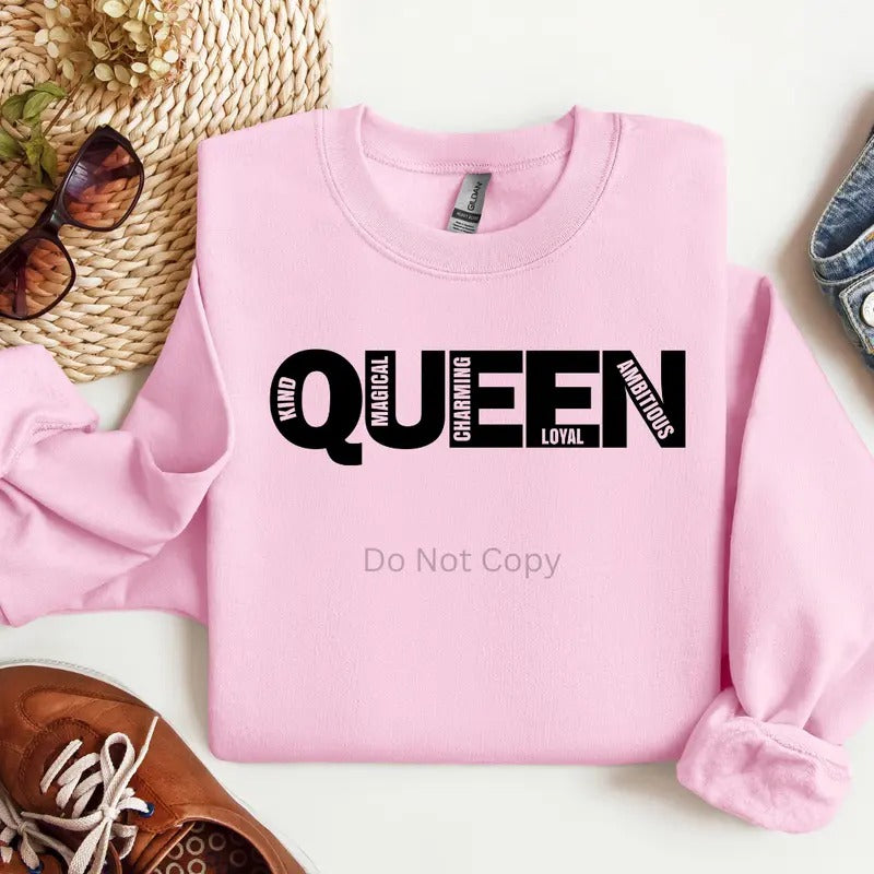 Queen Screen Print Transfer