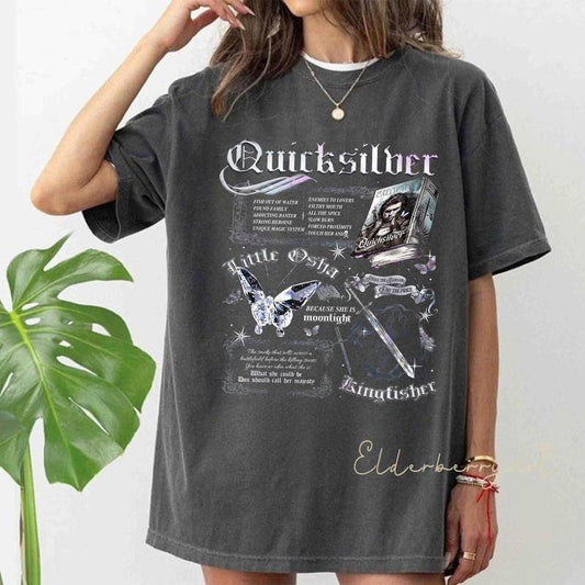 Quicksilver Inspired Shirt, Retro Surf T-Shirt, Vintage Aesthetic Tee, 90s Skateboard Style Shirt, Soft Cotton Comfort Colors Tee