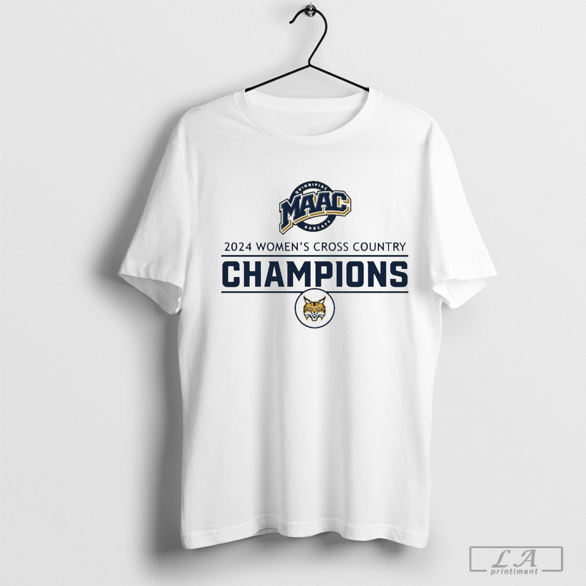 Quinnipiac Bobcats 2024 Maac Womens Cross Country Champions - clothing by TeeHivey.com