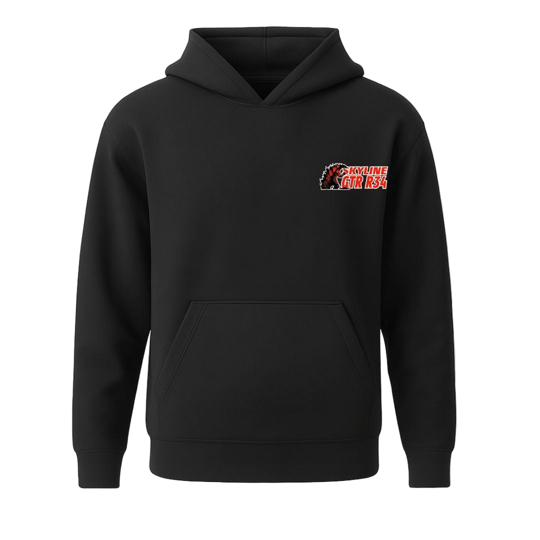 Nissan Skyline GT-R R34 “Godzilla Shadow” – Hoodie