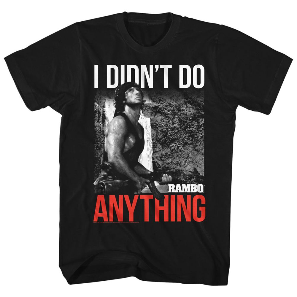 Rambo - Do 2 - Short Sleeve - Adult - T-Shirt - clothing by TeeHivey.com