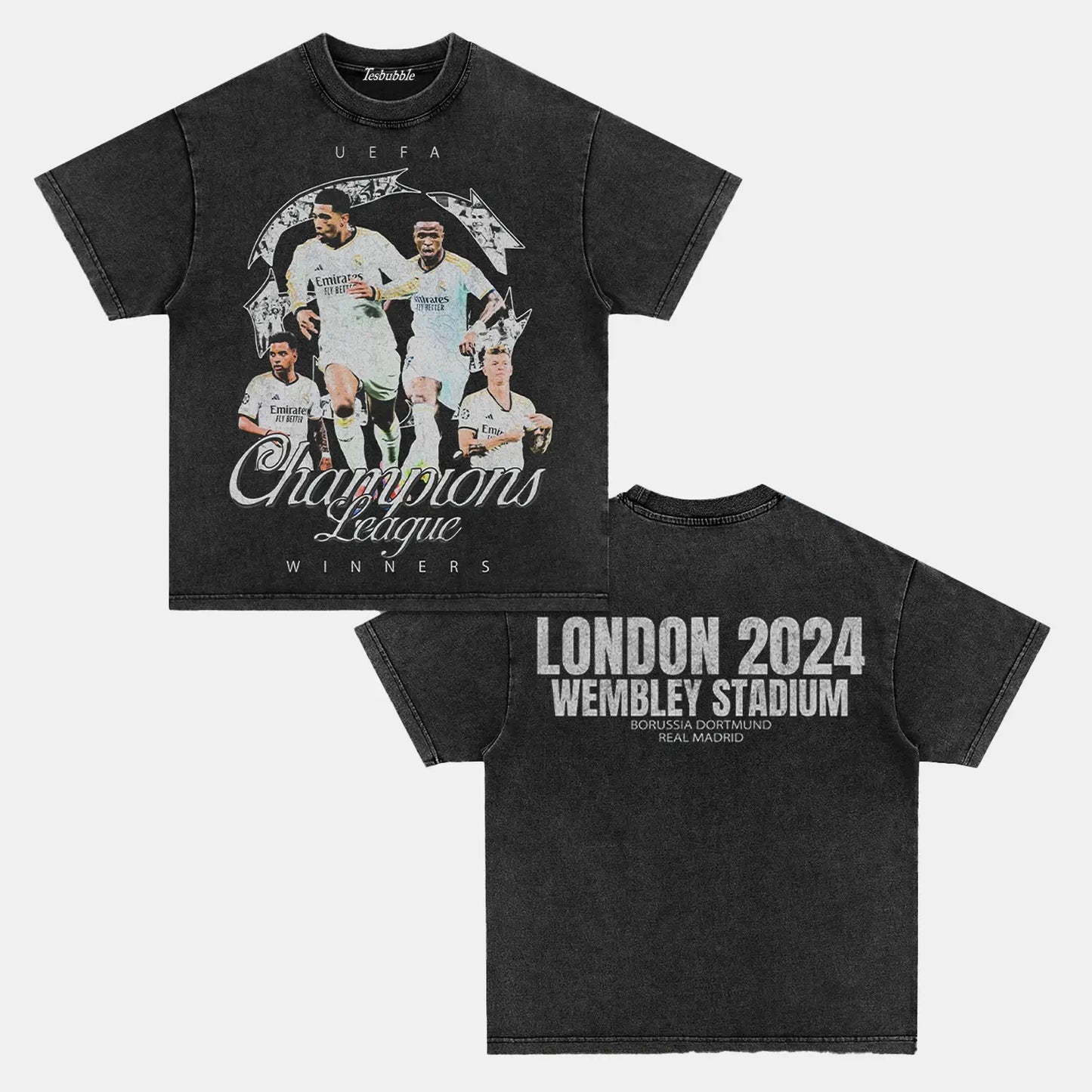 REAL MADRID 2024 UCL TEE Style001