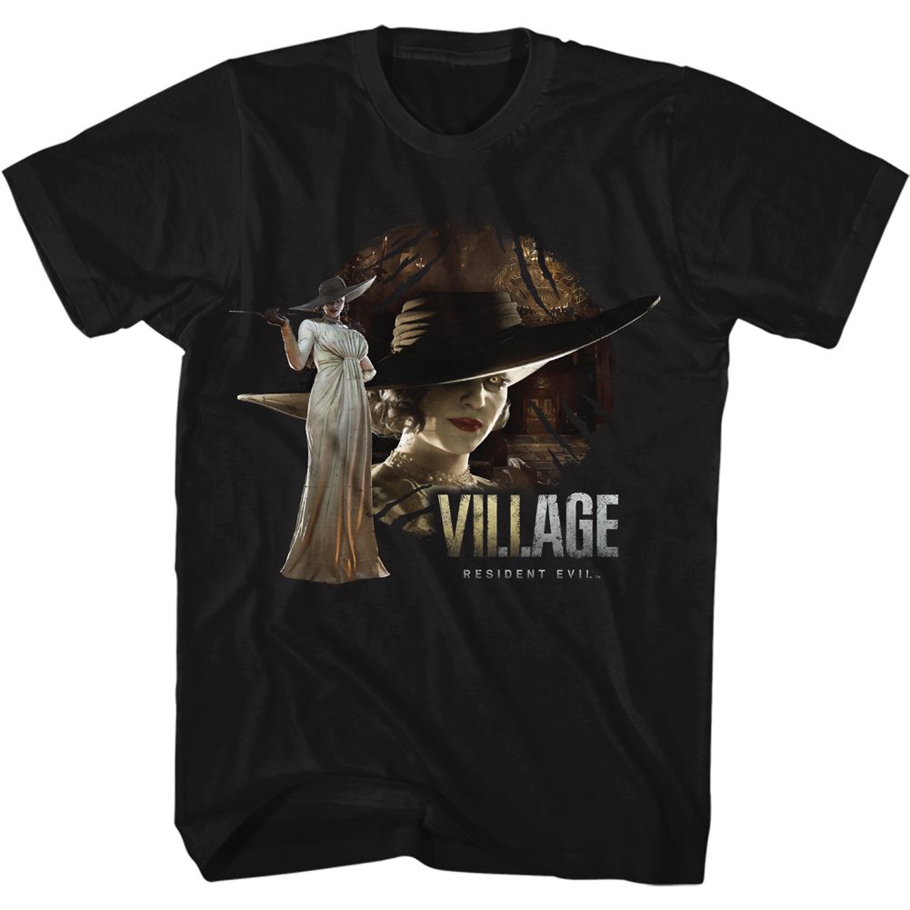Resident Evil - Lady Dimitrescu - Short Sleeve - Adult - T-Shirt - clothing by TeeHivey.com