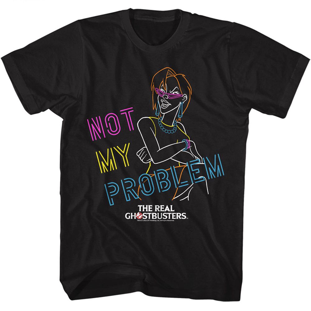 The Real Ghostbusters - Not My Problem - Short Sleeve - Adult - T-Shirt - clothing by TeeHivey.com