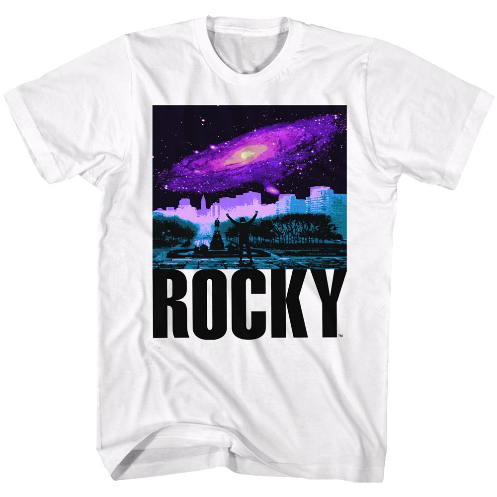 Rocky - Galaxy - Short Sleeve - Adult - T-Shirt - clothing by TeeHivey.com