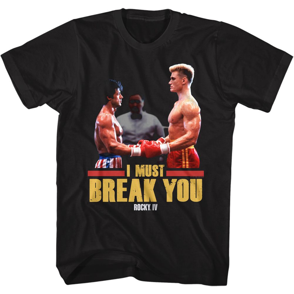 Rocky - Must Break - Short Sleeve - Adult - T-Shirt - clothing by TeeHivey.com