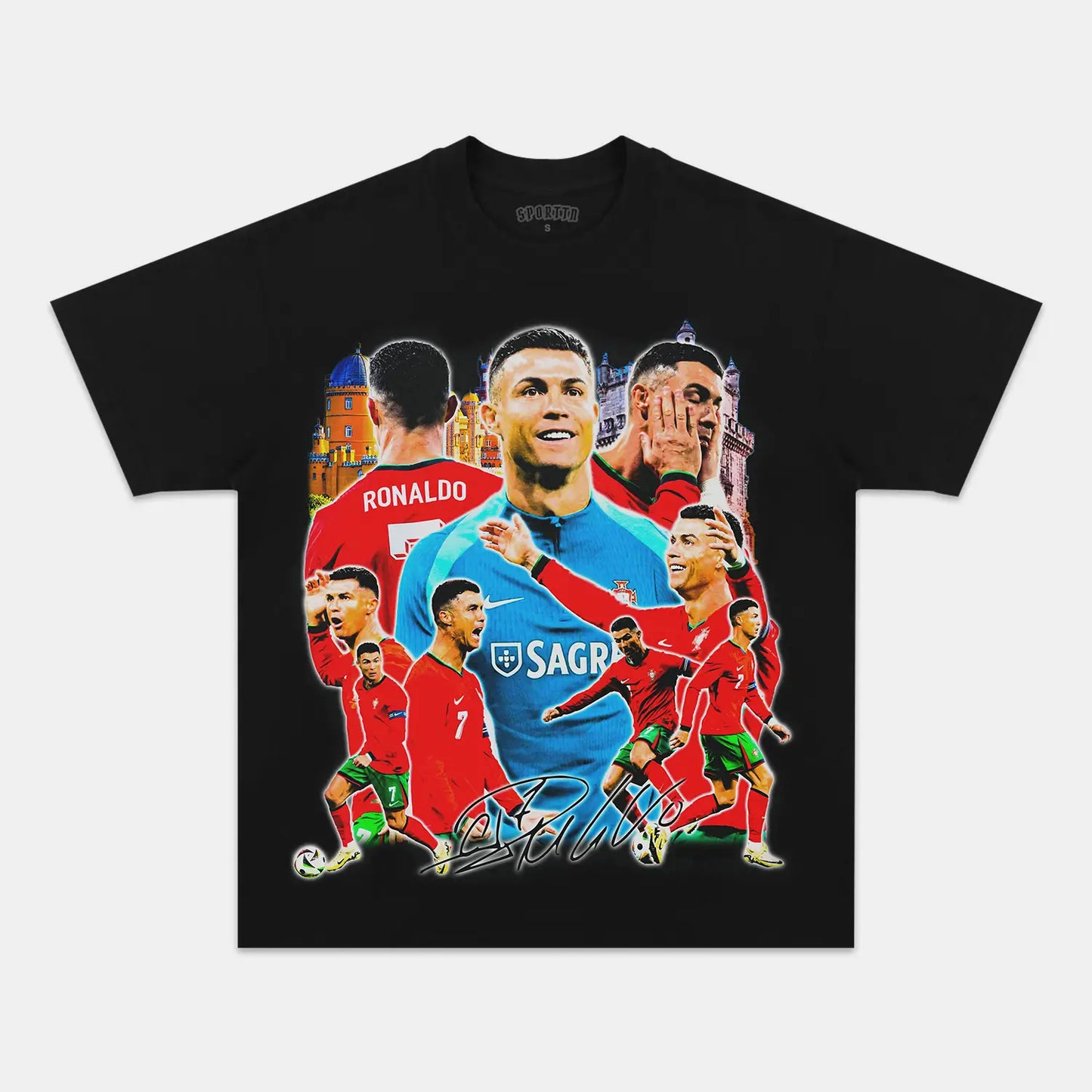 RONALDO PORTUGAL V2 TEE Style002 - clothing by TeeHivey.com (Image 4)