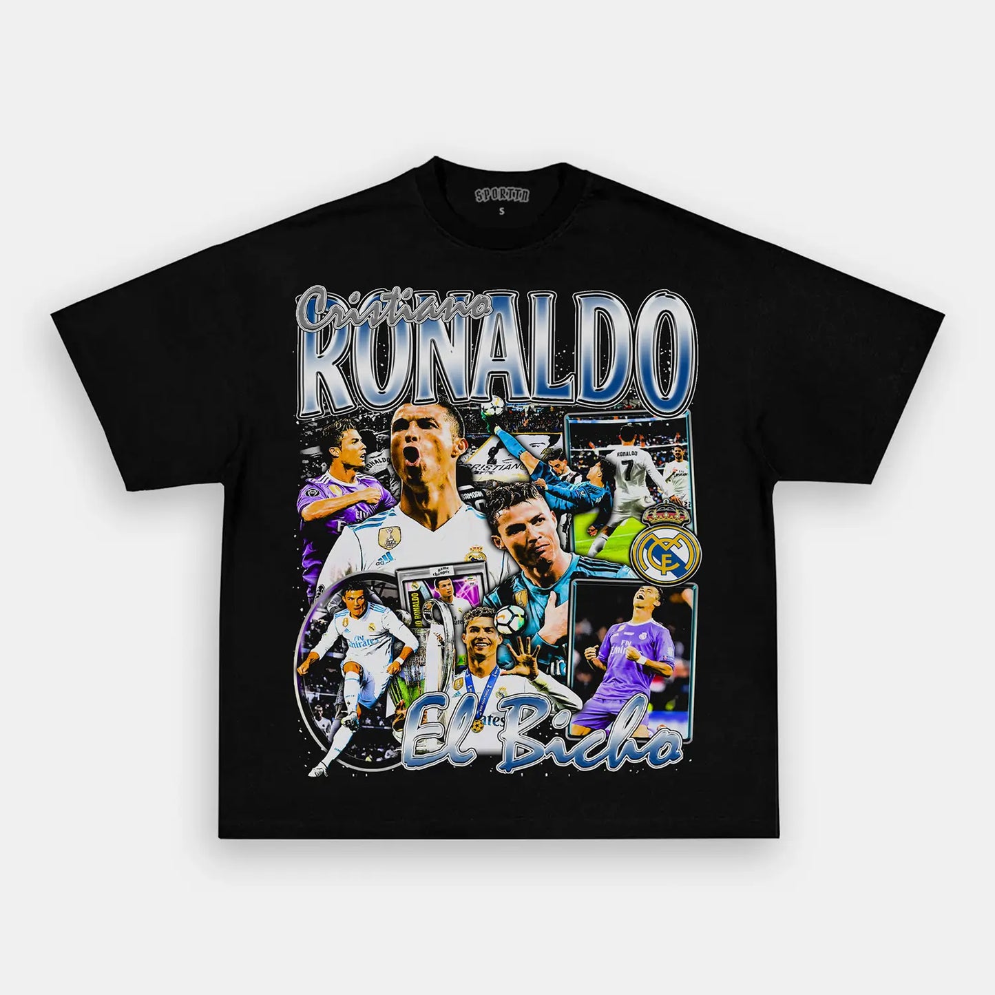 RONALDO REAL MADRID TEE Style004 - clothing by TeeHivey.com (Image 5)