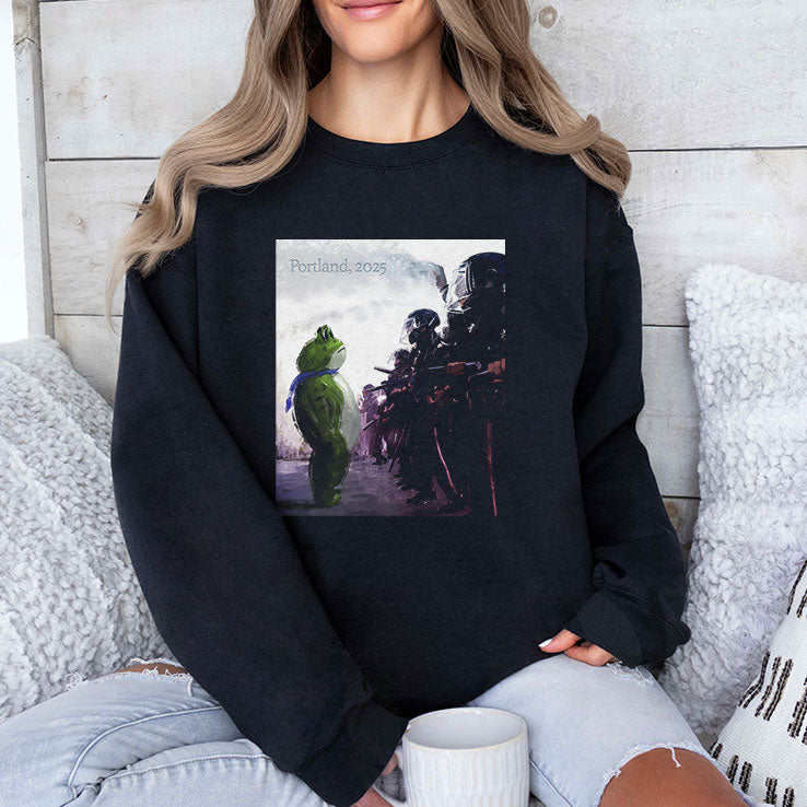 Resist Portland Frog I Stand With Frog T Shirt