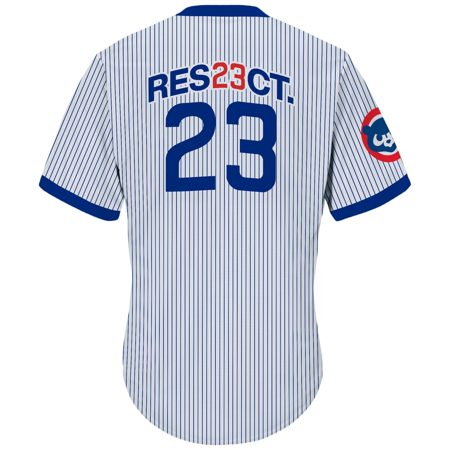 Respect Ryne Sandberg 23 Men V Neck Jersey