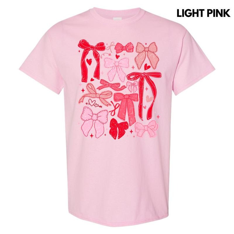 Ribbon & Bow Collage Gildan Short Sleeve T-Shirt 'NLB'