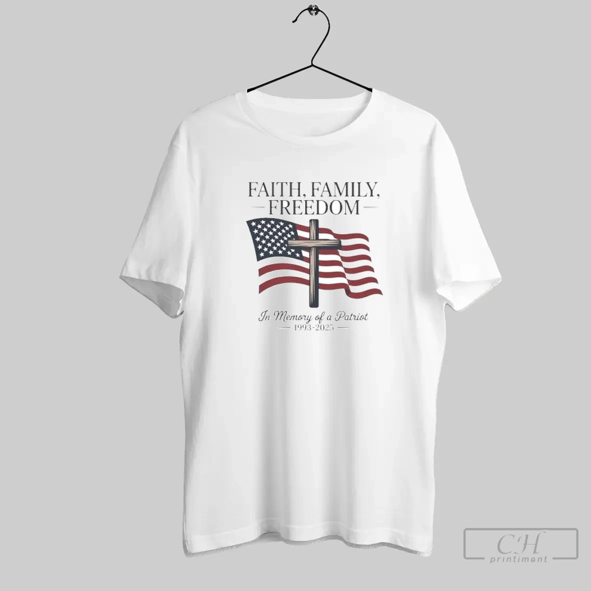 Rip Charlie Kirk Faith Family Freedom In Memory Of A Patriot 1993 2025 - clothing by TeeHivey.com