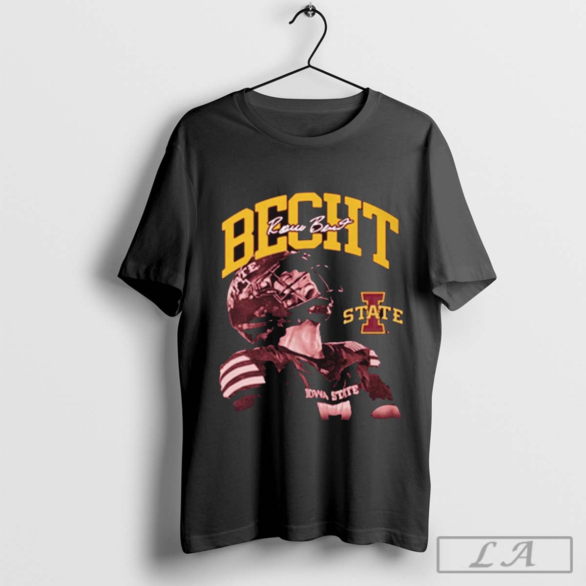 Rocco Becht Iowa State Cyclones Spotlight Crimson Signature - clothing by TeeHivey.com