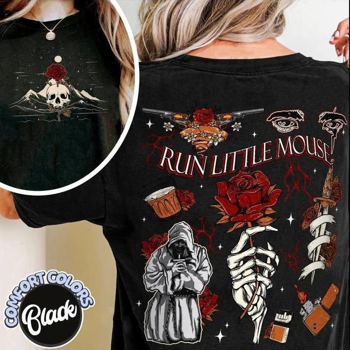 Run Little Mouse Shirt Comfort Colors Shirt, Haunting Adeline Sweatshirt, Book Lover Shirt, Dark Romance Book Merch, Smut Reader, Book Lover Gift