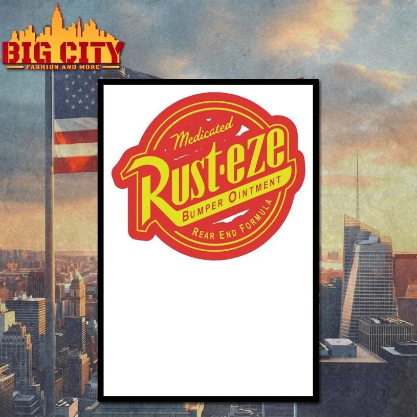 Rust-eze Bumper Ointment Logo Magnet t-shirt