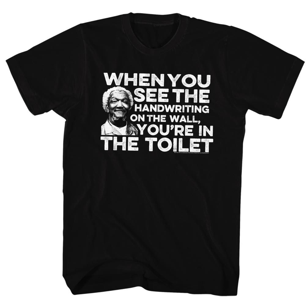 Redd Foxx - Toilet - Short Sleeve - Adult - T-Shirt - clothing by TeeHivey.com