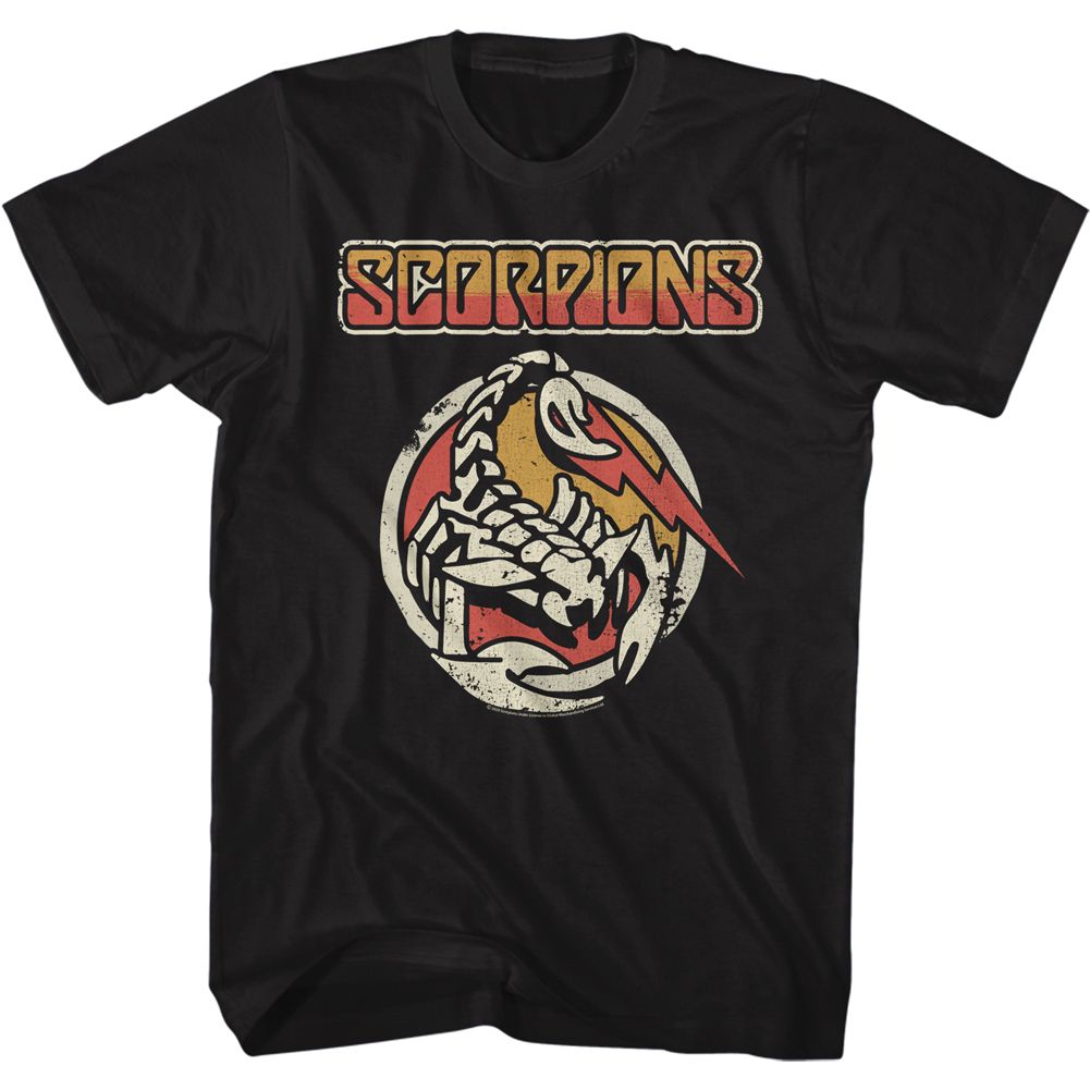 Scorpions - Electro Scorpion - Short Sleeve - Adult - T-Shirt - clothing by TeeHivey.com