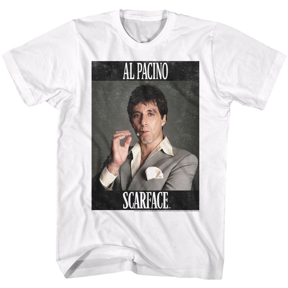 Scarface - Pacino - Short Sleeve - Adult - T-Shirt - clothing by TeeHivey.com