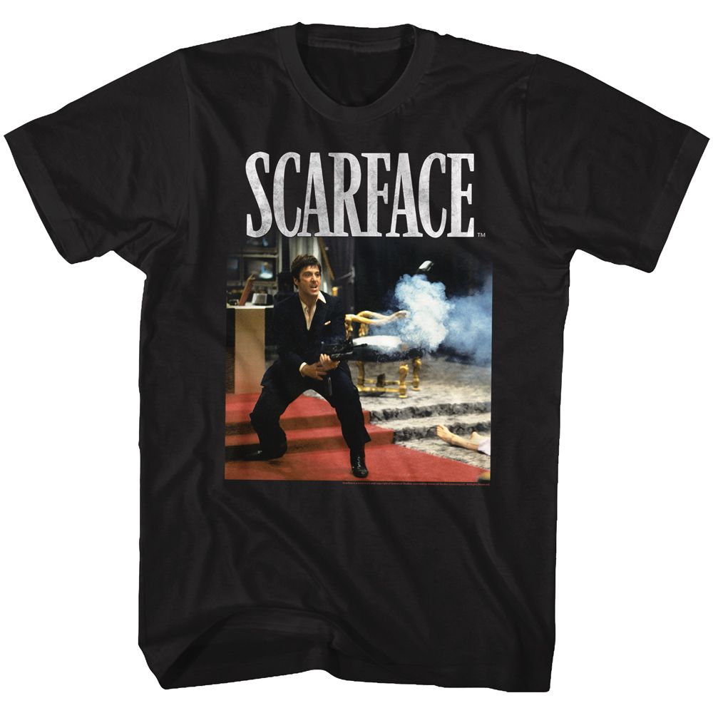 Scarface - Hello Friend - Short Sleeve - Adult - T-Shirt - clothing by TeeHivey.com