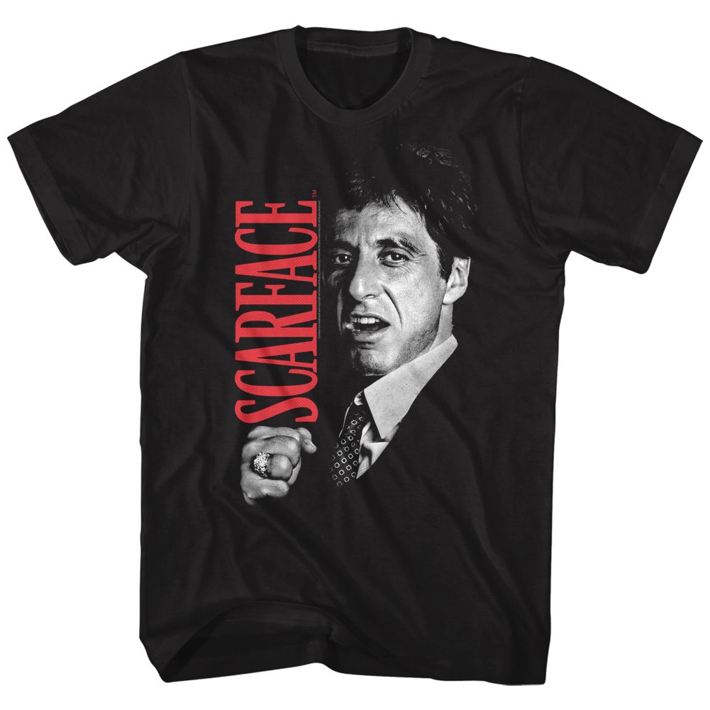 Scarface - Tony Close-Up - Short Sleeve - Adult - T-Shirt
