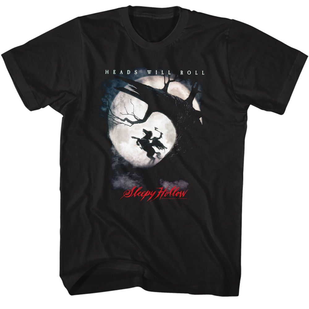 Sleepy Hollow - Heads Will Roll - Short Sleeve - Adult - T-Shirt - clothing by TeeHivey.com