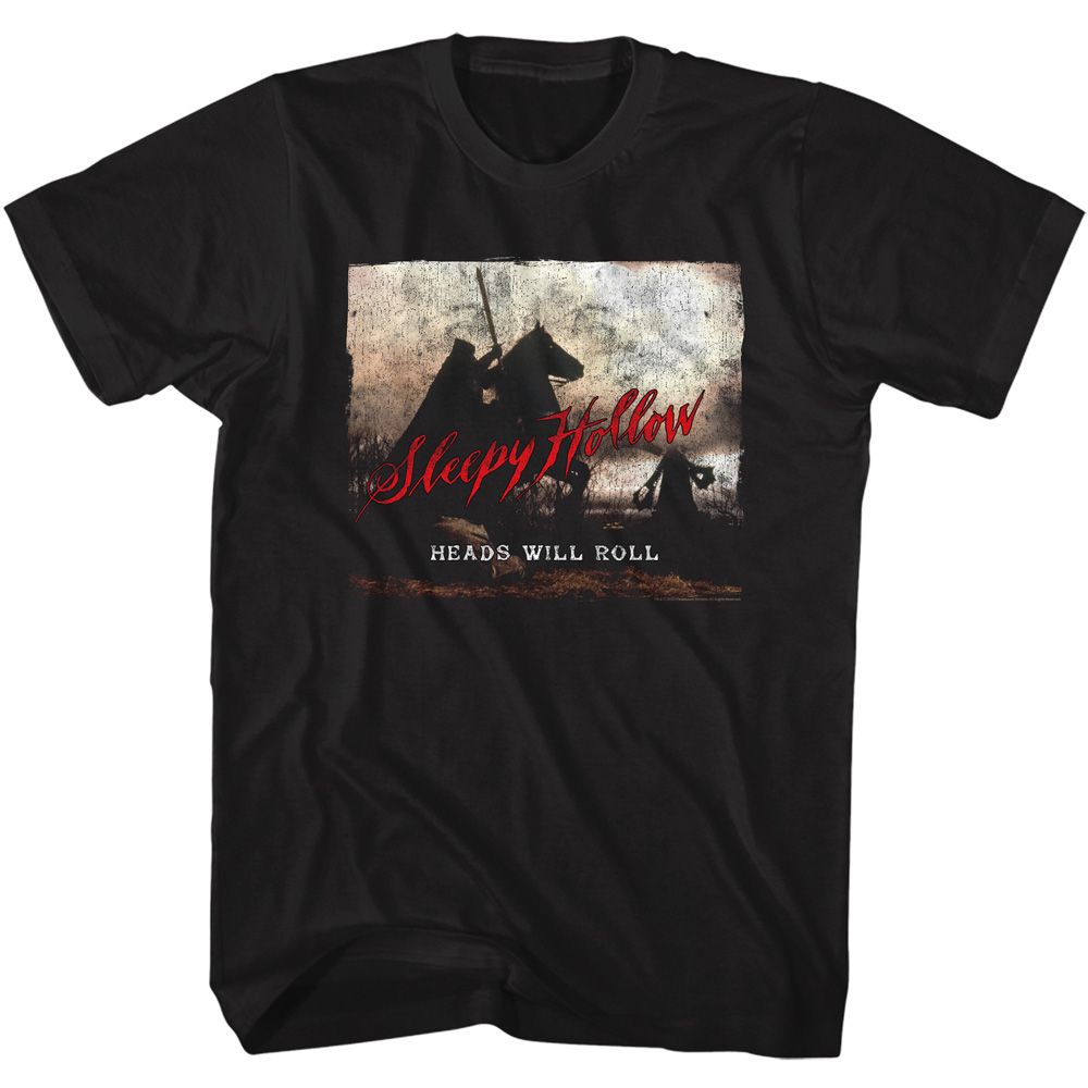 Sleepy Hollow - Heads Will Roll 2 - Short Sleeve - Adult - T-Shirt - clothing by TeeHivey.com