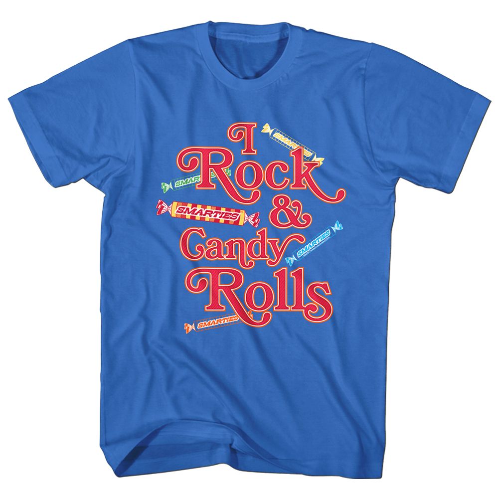 Smarties - I Rock Candy Rolls - Short Sleeve - Adult - T-Shirt - clothing by TeeHivey.com
