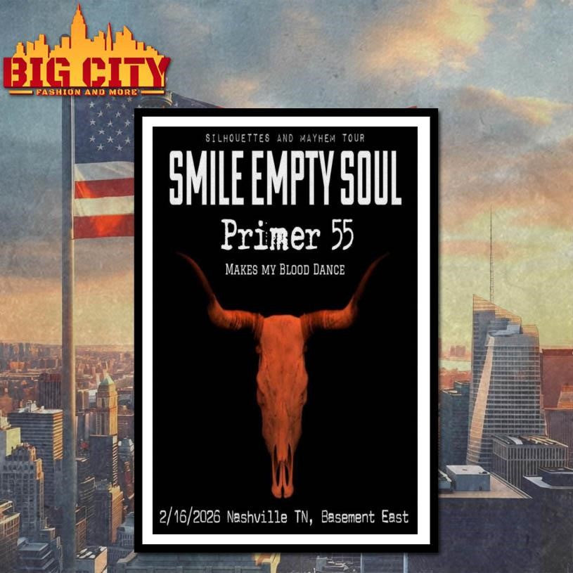 SMILE EMPTY Feb 16 2026 Poster Shirt