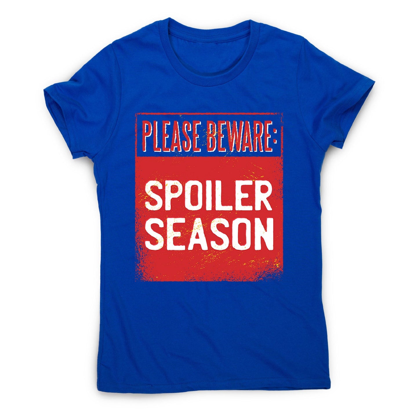 Spoiler alert - women's funny premium t-shirt