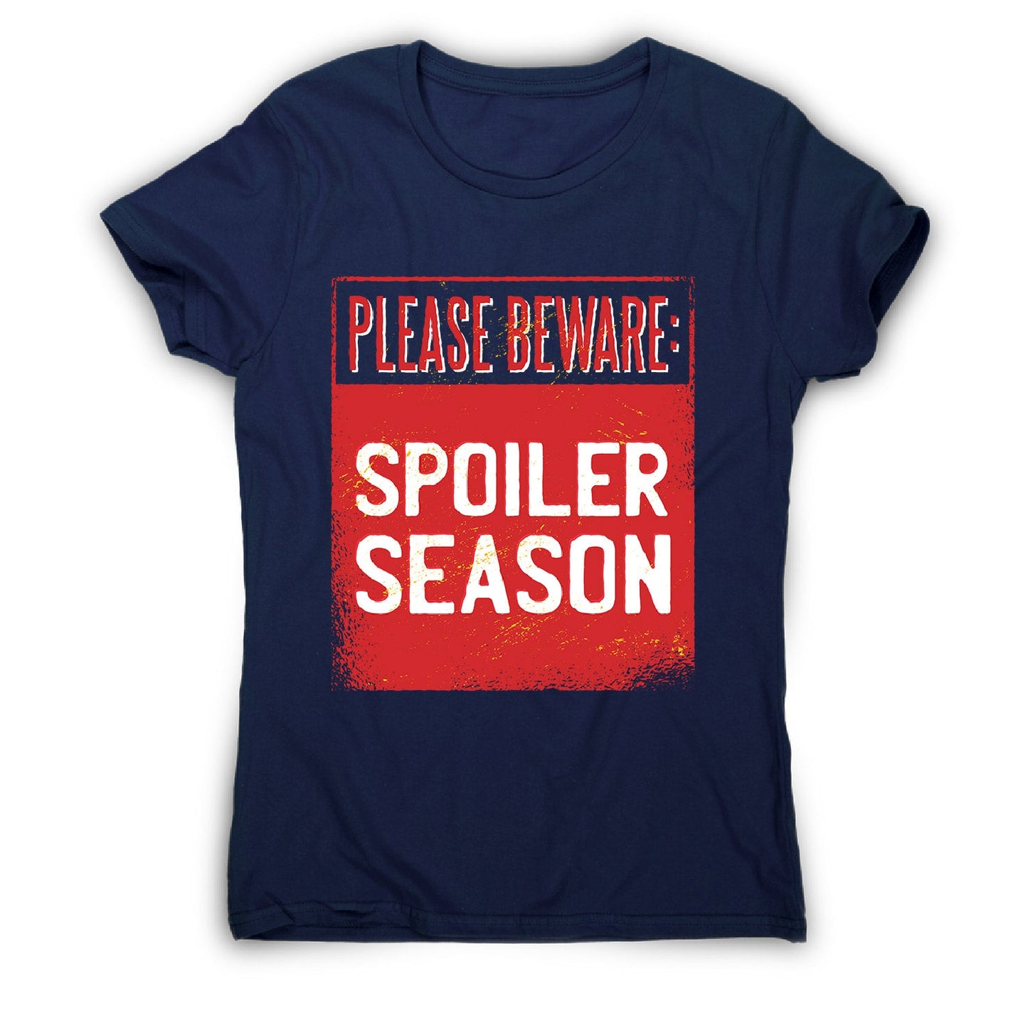 Spoiler alert - women's funny premium t-shirt