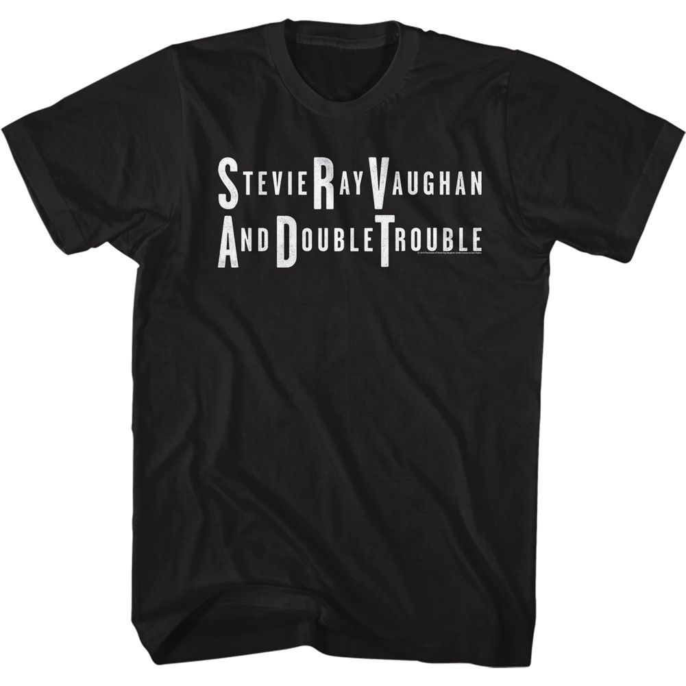Stevie Ray Vaughan - Double Trouble 3 - Short Sleeve - Adult - T-Shirt - clothing by TeeHivey.com