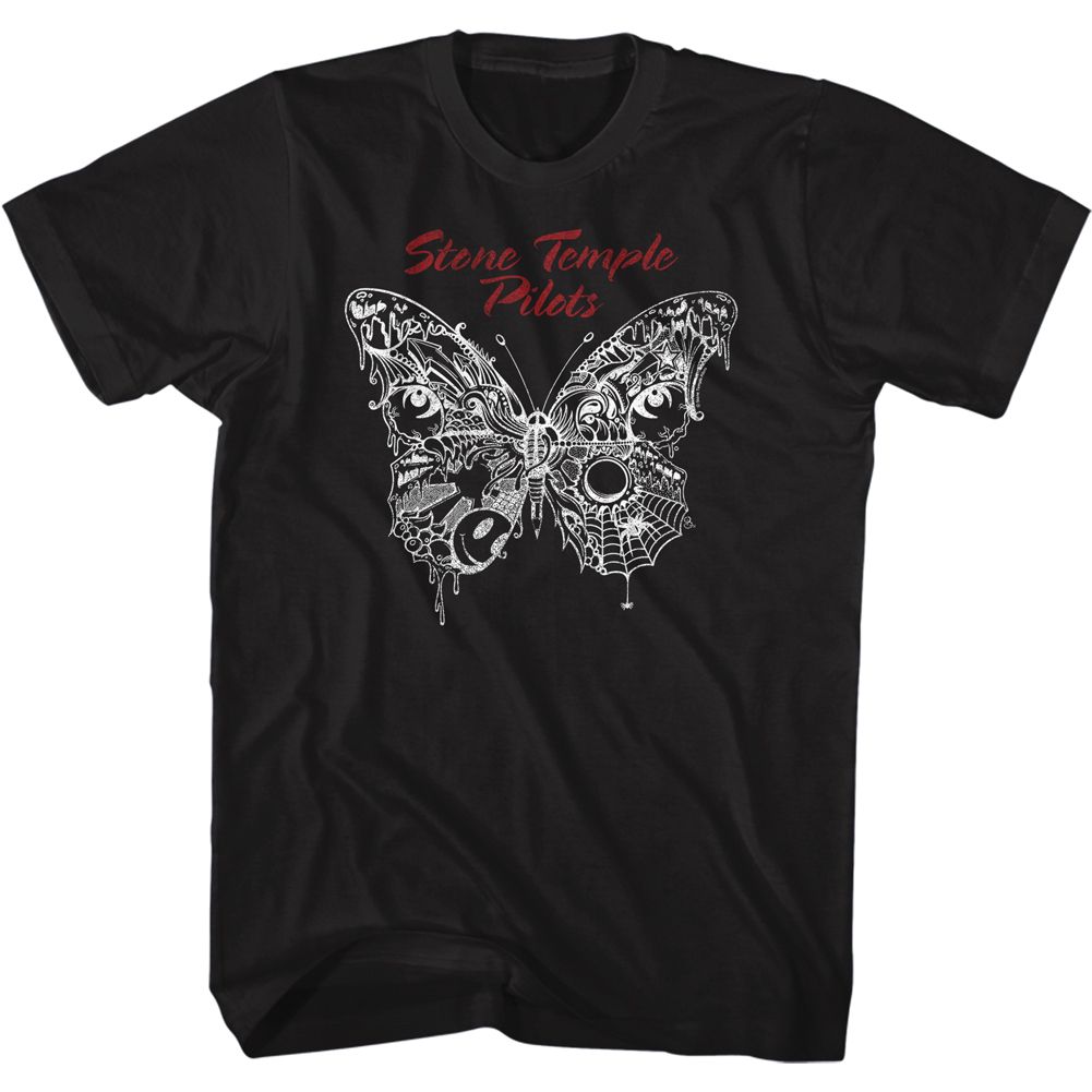 Stone Temple Pilots - Butterfly - Short Sleeve - Adult - T-Shirt - clothing by TeeHivey.com