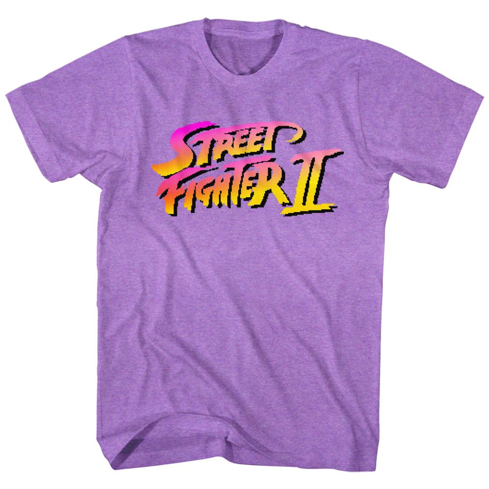 Street Fighter - Pixel Fighter - Short Sleeve - Heather - Adult - T-Shirt - clothing by TeeHivey.com
