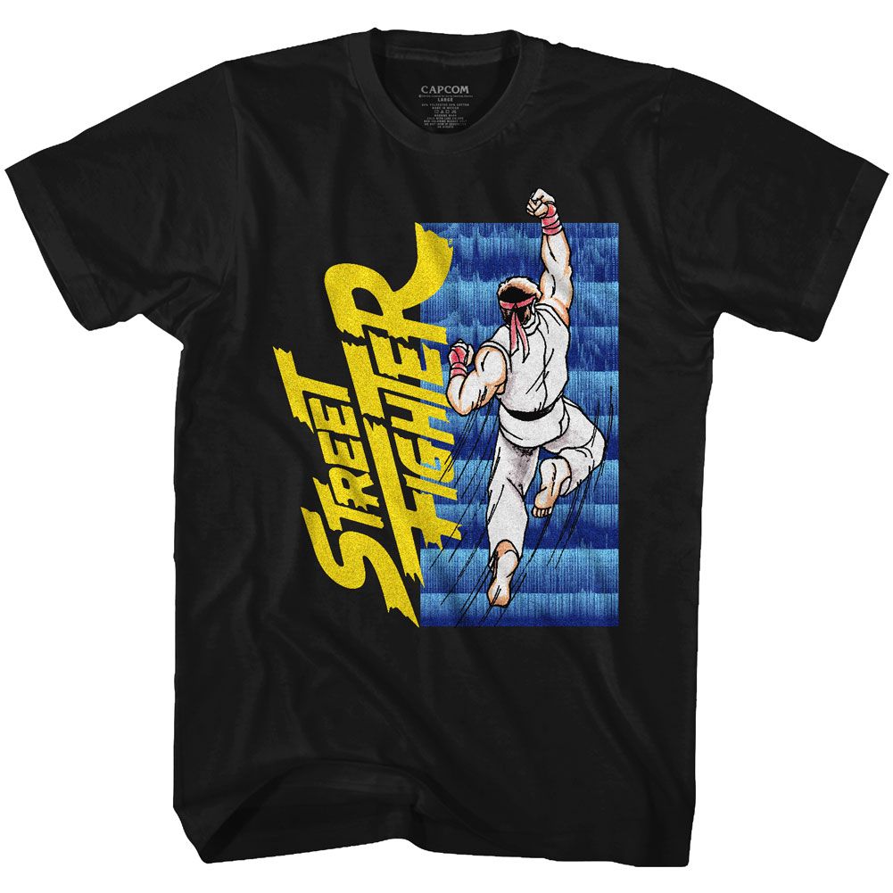 Street Fighter - Uppercuttin - Short Sleeve - Adult - T-Shirt - clothing by TeeHivey.com