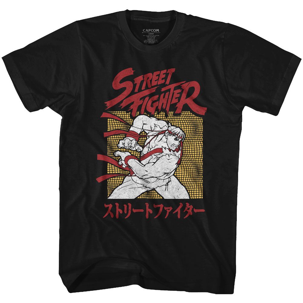 Street Fighter - Chi - Short Sleeve - Adult - T-Shirt - clothing by TeeHivey.com