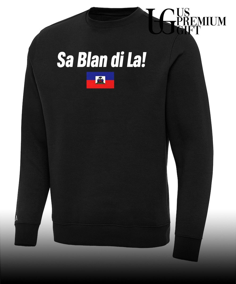Sa Blan Di La Haitian shirt