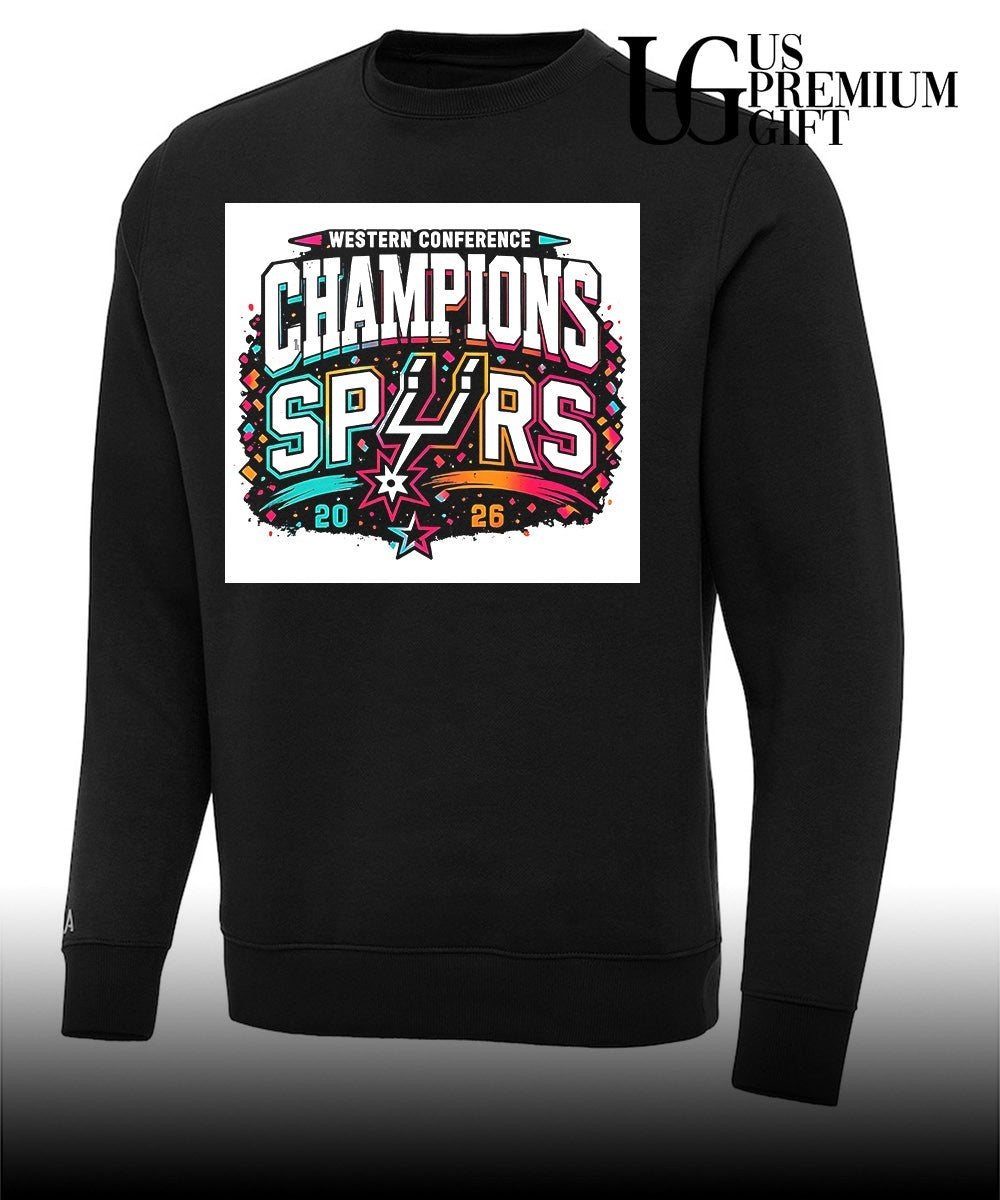 San Antonio Spurs NBA Western Conference Champions 2026 shirt