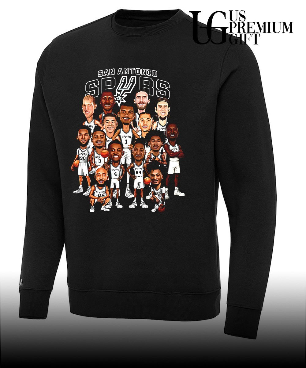 San Antonio Spurs Players Victor Wembanyama Devin Vassell NBA T-shirt