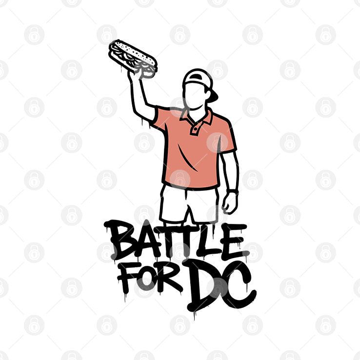 Sandwich Guy Battle For DC T Shirt