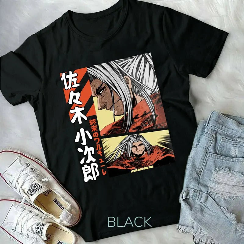 Sasaki Kojiro Record of Ragnarok Shuumatsu No Valkyrie round new Unisex T-Shirt S-4XL