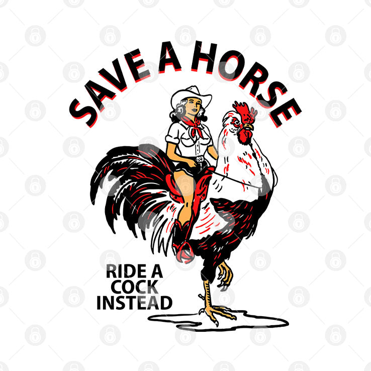 Save A Horse Ride A Cock Instead Shirt