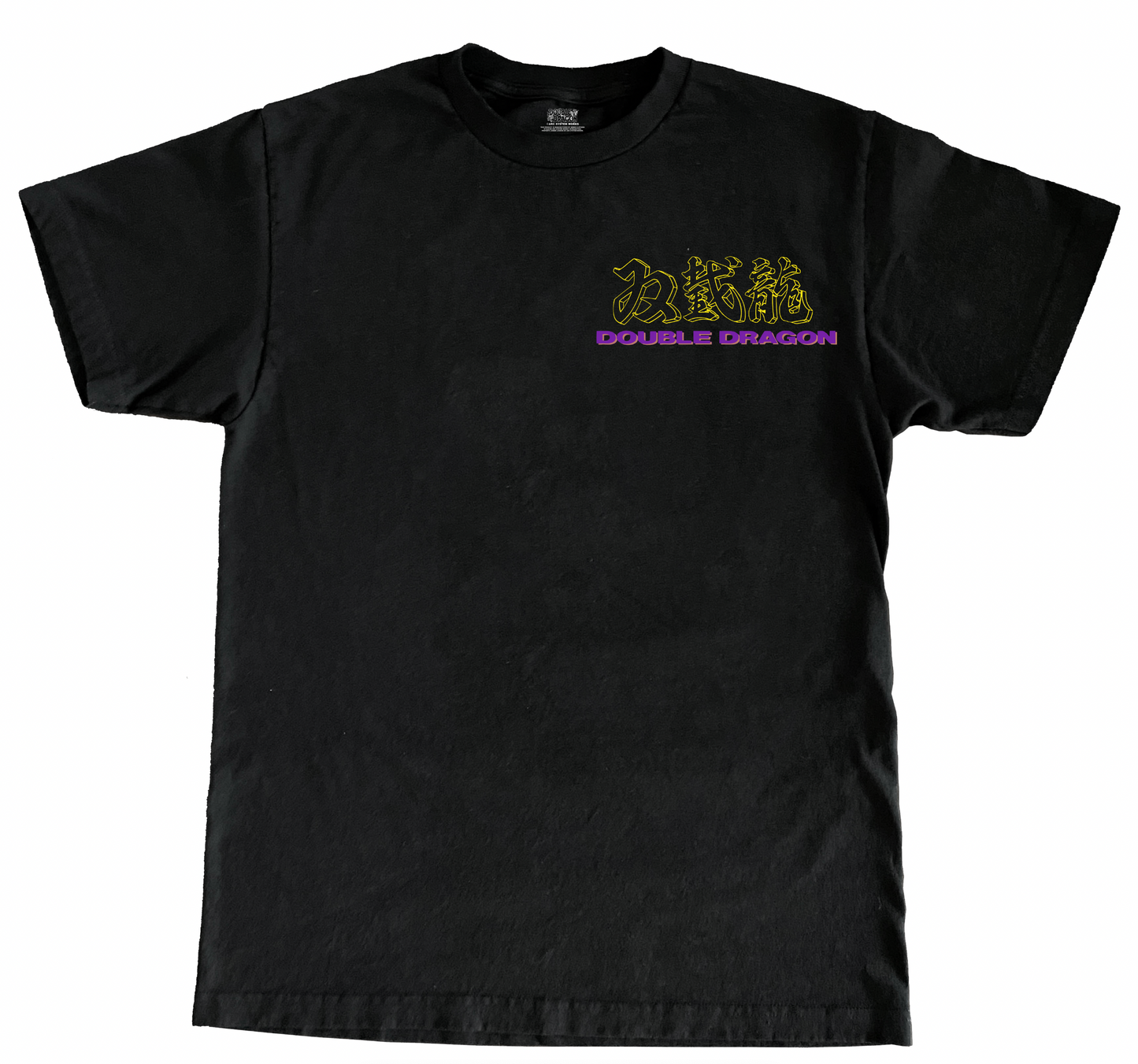 DOUBLE DRAGON BOX ART TEE (DOUBLE SIDED PRINT)